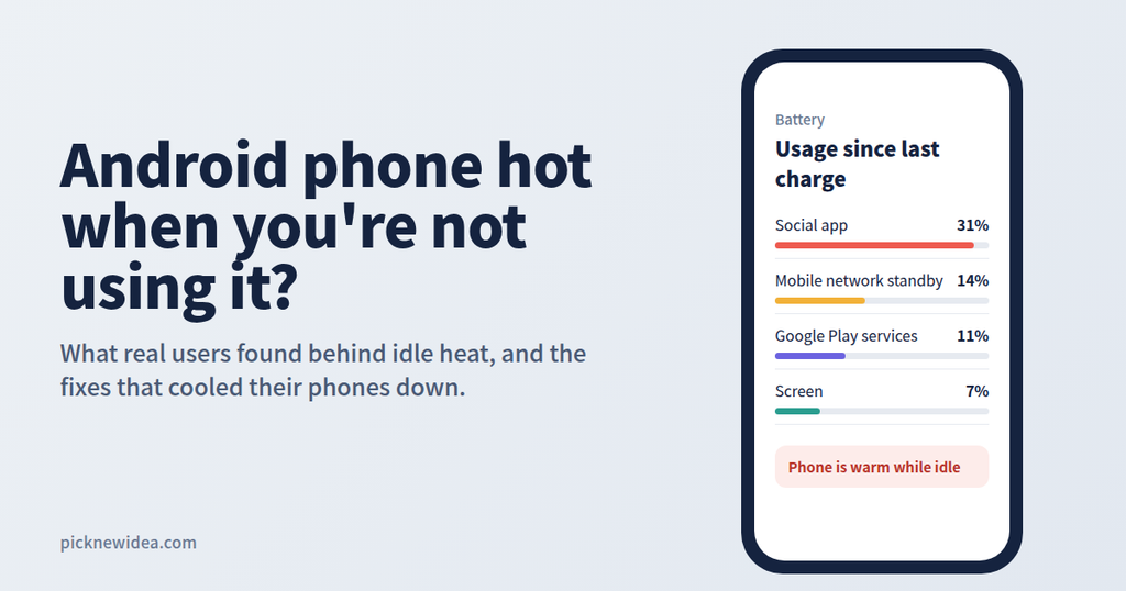 Why Is My Android Phone Getting Hot When Not in Use?